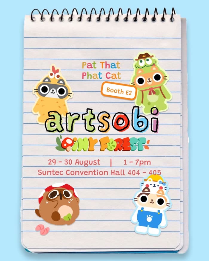 Artsobi Tiny Forest, 29-30 August, Suntec Convention Hall 404-405, Booth E2